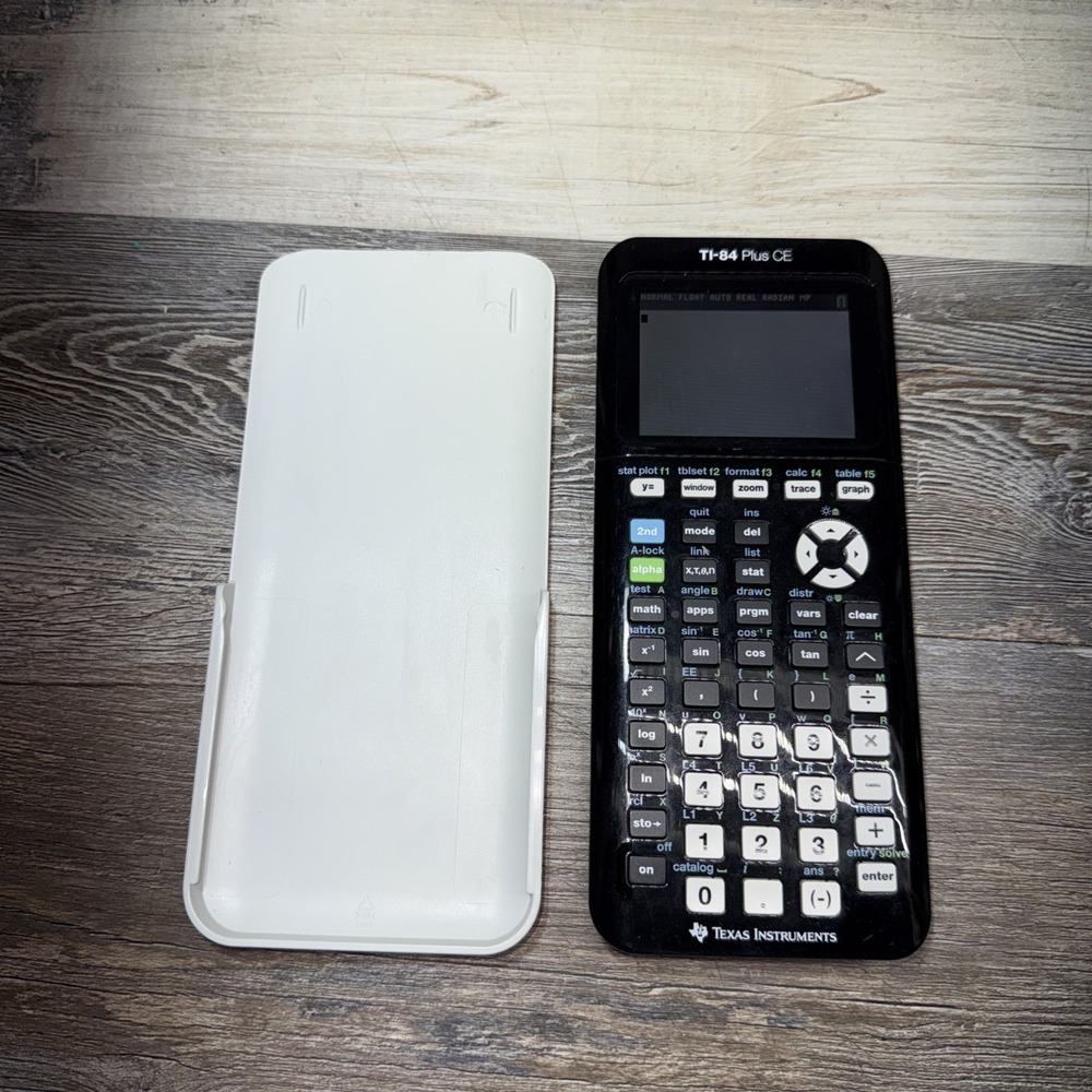 Texas Instruments TI-84 Plus CE Graphing Calculator - Black, No Charger